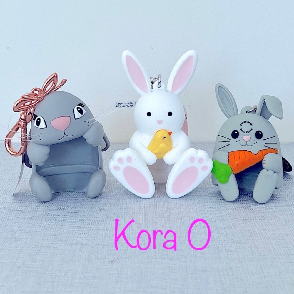 💗BBW 3 Easter Bunny Pocketbac Holder Set NEW💗